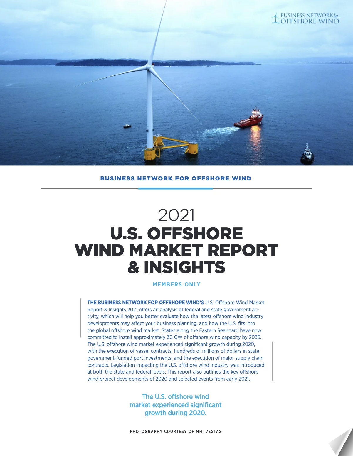 Featured Image: 2021 U.S. Offshore Wind Market Update & Insights