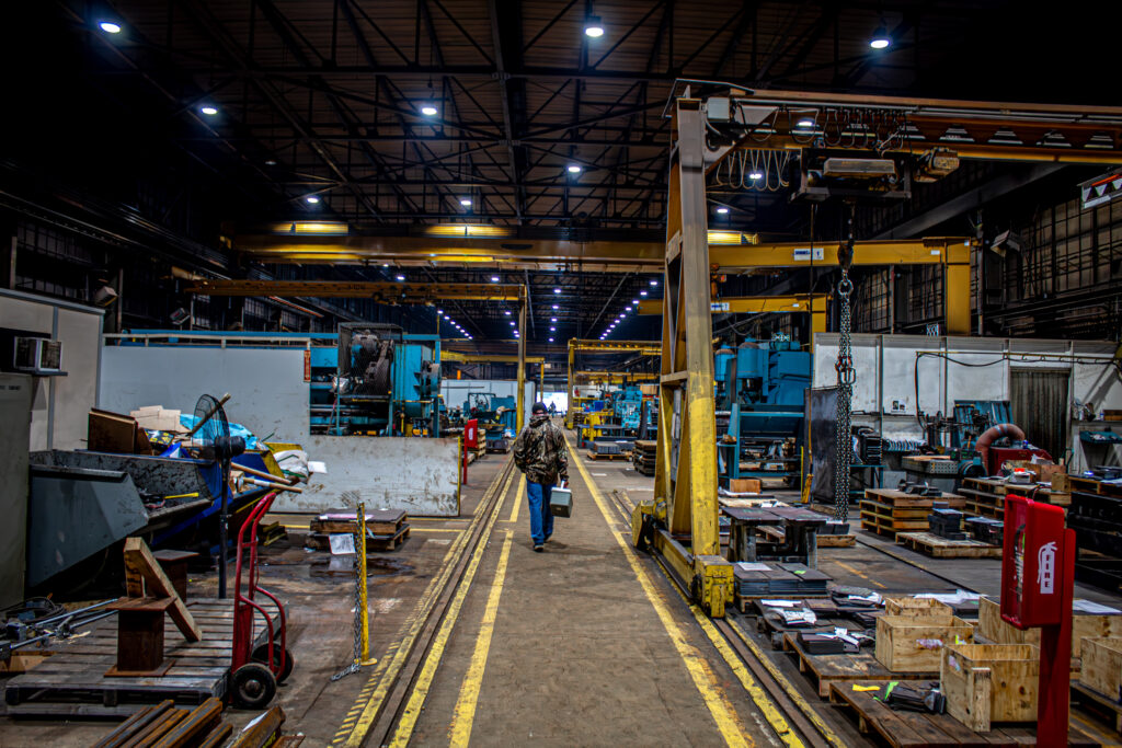 Inside the Wellsville, NY LJUNGSTRÖM fabrication facility.